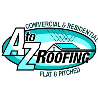 ROOFING COMPANY LOGO COLOR W-TEXT SQ