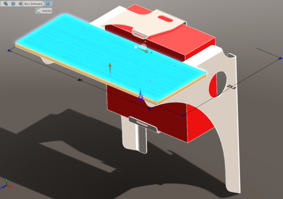 Stand Up Wall Mounted Desk Bracket 4