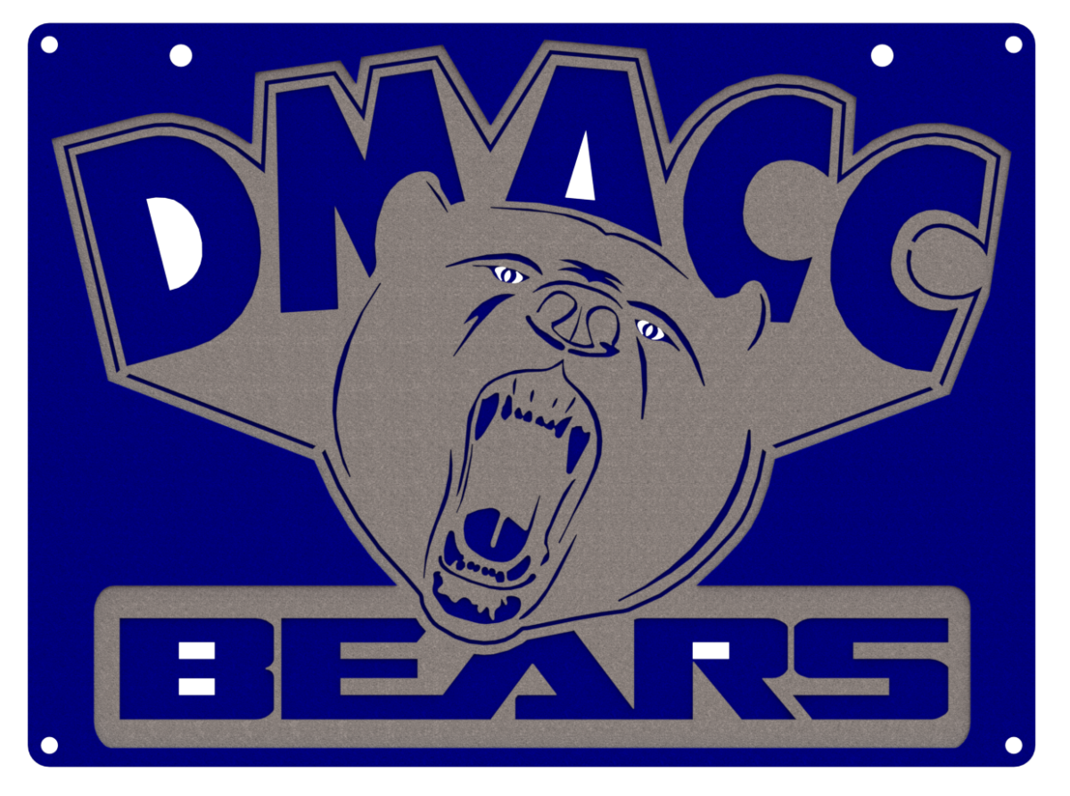 DMACC BEARS - RENDER 2 - 3PC