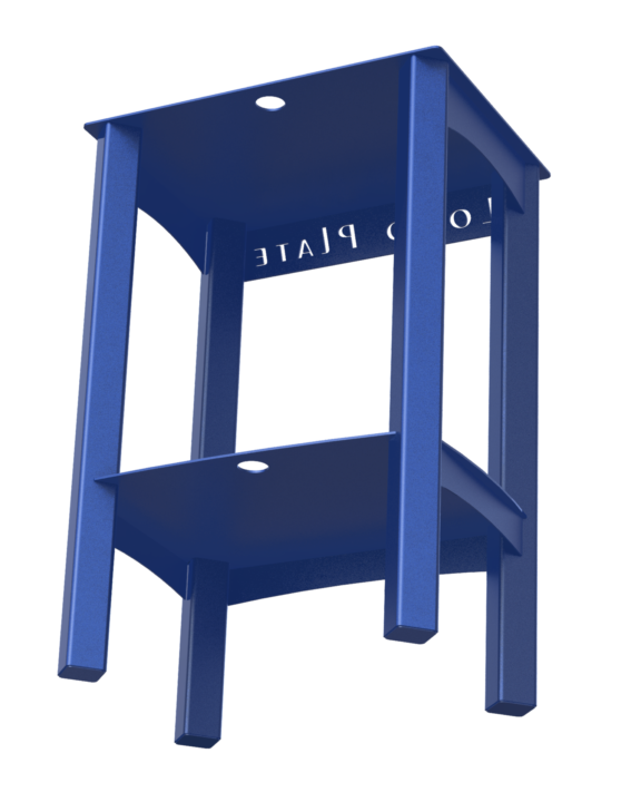 POPCORN MAKER STAND RENDER 1B -- REAR ANGLE