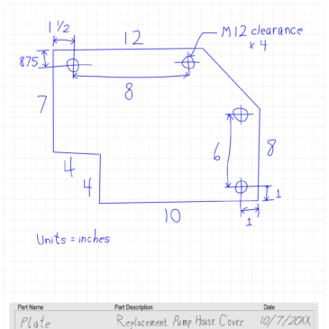 B3D PART CREATION SHEET - sketch