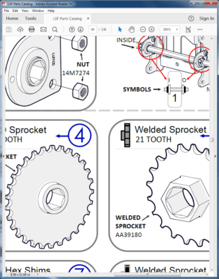 Example of Vector Line Art looking crisp at any zoom 200 percent