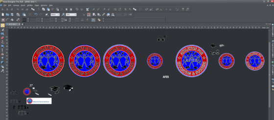 Getting graphics to render well without jaggies - test border sizes and colors