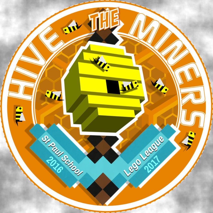 LEGO LEAGUE LOGO 2016 - HIVE MINERS TEAM 1020