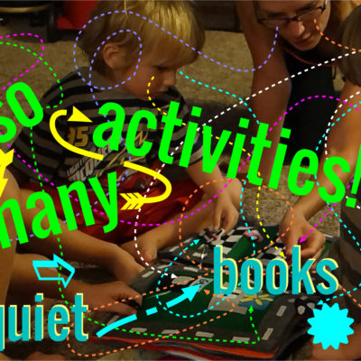 SO MANY ACTIVITIES - Max gets a new Quiet Book and demonstration