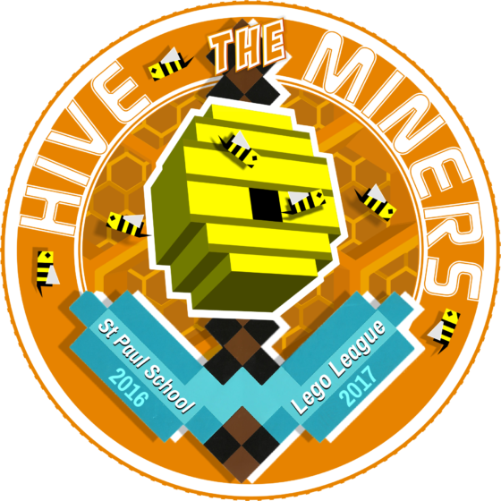 LEGO LEAGUE LOGO 2016 - TEAM HIVE MINERS