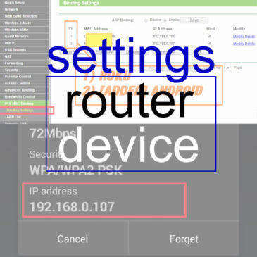 COVER-BIND MAC ADDRESS TO STATIC IP