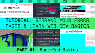 Customize Your Error Pages and Learn Intro Web Development